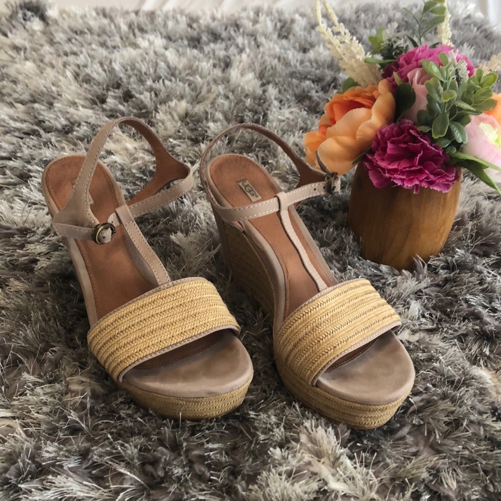 UGG wedge sandals